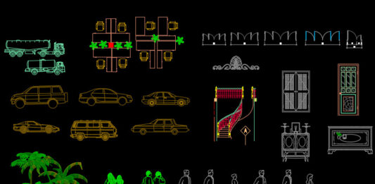 Thư viện Block Cad 2D tổng hợp Cover thư viện block Cad