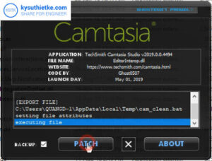 Download Camtasia 2019 Full Active Link Googe Drive - Hướng dẫn cài đặt 7 Download Camtasia Studio 2019 full crack - Huong dan cai dat 6