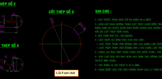 Download Font Autocad Tiếng Việt đầy đủ nhất – Update mới nhất