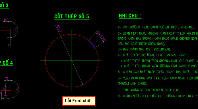 Download Font Autocad Tiếng Việt đầy đủ nhất – Update mới nhất