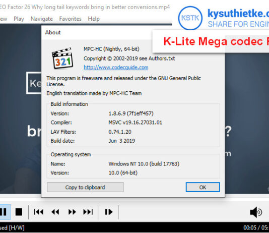 Download K-Lite Mega Codec Pack 15.4.4 – Hướng dẫn cài đặt Download K-Lite Mega Codec Pack Player Full