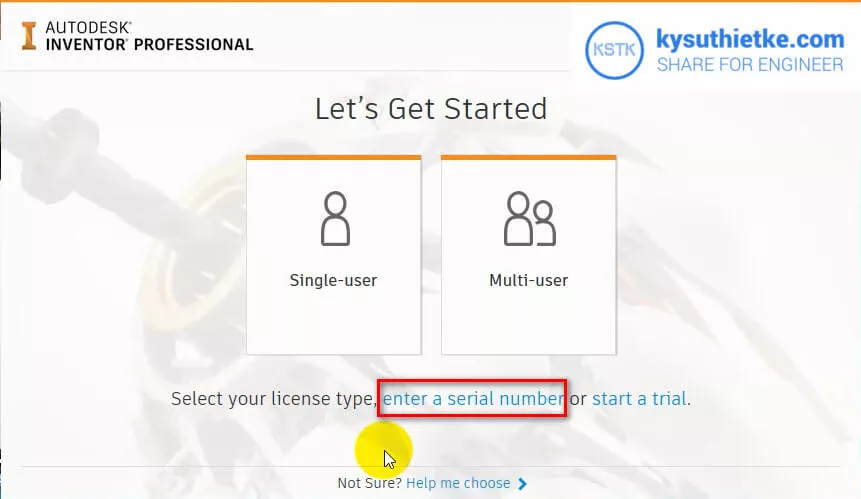 Download Autodesk Inventor 2021 Full Link Google Drive - Hướng dẫn cài đặt 8 Kích hoạt bản quyền Autodesk Inventor 2021 - Enter a Serial Number