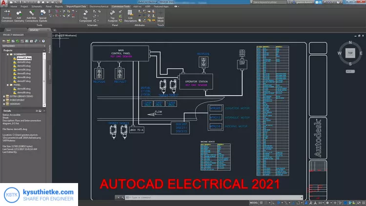 Download AutoCAD Electrical 2021|Full Active | Hướng dẫn cài đặt 1 Autodesk AutoCAD Electrical 2021