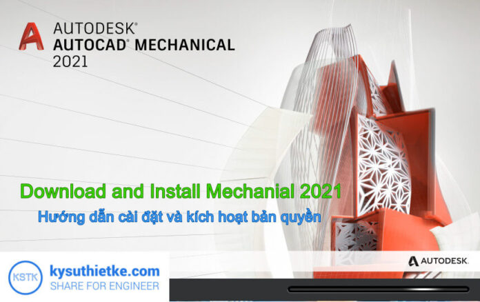 Download and Install AutoCAD Mechanical 2021 Full Active