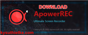 Download ApowerREC 2020 Full Active + Portable – Quay màn hình máy tính chuyên nghiệp Download ApowerREC Full Key Active - Link Google Drive
