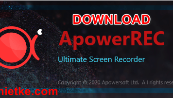 Download ApowerREC 2020 Full Active + Portable – Quay màn hình máy tính chuyên nghiệp Download ApowerREC Full Key Active - Link Google Drive