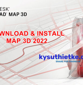 Download AutoCAD Map 3D 2022 Link Google Drive Free + Hướng dẫn cài đặt Download and Install AutoCAD MAP 3D 2022 Full Active Free Link Google Drive