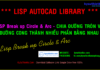 Lisp Break up Circle & Arc Free – Chia hình tròn hoặc đường cong thành nhiều phần Lisp Break up Circle & Arc Free