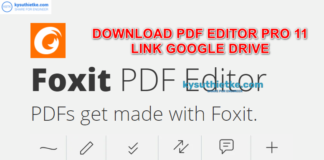 Download Foxit PDF Editor Pro 11 Free – Link google drive + Hướng dẫn cài đặt Download Foxit PDF Editor Pro 11 Free - Link google drive + Hướng dẫn cài đặt