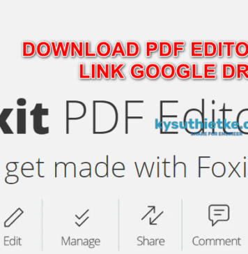Download Foxit PDF Editor Pro 11 Free – Link google drive + Hướng dẫn cài đặt Download Foxit PDF Editor Pro 11 Free - Link google drive + Hướng dẫn cài đặt