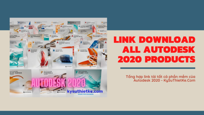 Link Download All AutoDesk 2020 Products Multilingual