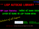 Lisp Layer Statistics Free – Thống kê danh sách tất cả Layer sử dụng
