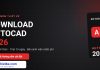 Download AutoCAD 2026: Tính năng mới, yêu cầu hệ thống và link tải bản chính thức Download AutoCAD 2026 bản chính thức