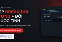 Lisp break đối tượng và đổi thuộc tính đoạn trong AutoCAD – Object Break Lisp break đối tượng và đổi thuộc tính đoạn trong AutoCAD