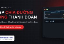 Lisp chia đường cong thành polyline nhiều đoạn trong AutoCAD – Segment Curve Lisp chia đường cong thành polyline nhiều đoạn trong AutoCAD