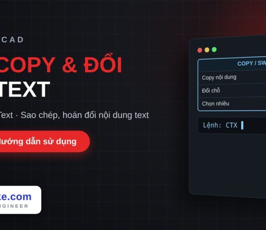Lisp copy và đổi chỗ nội dung text trong AutoCAD – Copy or Swap Text Lisp copy và đổi chỗ nội dung text trong AutoCAD