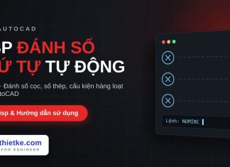 Lisp đánh số thứ tự tự động trong AutoCAD – Incremental Numbering Suite (NumInc) Lisp đánh số thứ tự tự động trong AutoCAD NumInc