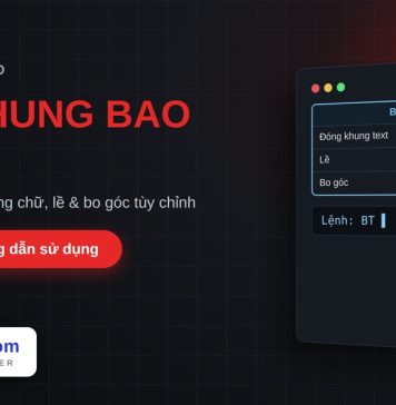 Lisp vẽ khung bao quanh text trong AutoCAD – Box Text Lisp vẽ khung bao quanh text trong AutoCAD