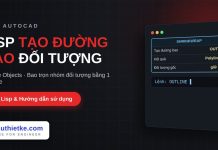 Lisp tạo đường bao quanh nhóm đối tượng trong AutoCAD – Outline Objects Lisp tạo đường bao quanh nhóm đối tượng trong AutoCAD