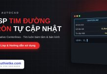 Lisp vẽ tim đường tròn tự cập nhật trong AutoCAD – Associative Centerlines Lisp vẽ tim đường tròn tự cập nhật trong AutoCAD