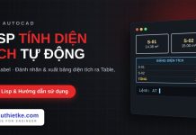 Lisp tính diện tích tự động trong AutoCAD – Area Label Lisp tính diện tích tự động trong AutoCAD Area Label