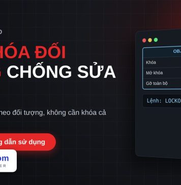 Lisp khóa đối tượng trong AutoCAD – Object Lock Lisp khóa đối tượng trong AutoCAD