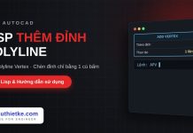 Lisp thêm đỉnh cho polyline trong AutoCAD – Add Polyline Vertex Lisp thêm đỉnh cho polyline trong AutoCAD