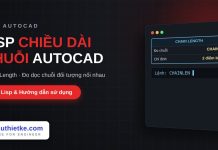 Lisp tính chiều dài chuỗi đối tượng trong AutoCAD – Chain Length Lisp tính chiều dài chuỗi đối tượng trong AutoCAD
