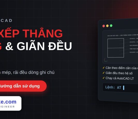 Lisp xếp thẳng hàng và giãn đều text trong AutoCAD – Align Text lisp xếp thẳng hàng và giãn đều text trong AutoCAD