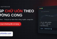 Lisp viết chữ uốn theo đường cong trong AutoCAD – Slinky Text lisp viết chữ uốn theo đường cong trong AutoCAD