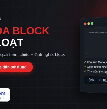 Lisp xóa block hàng loạt trong AutoCAD – Delete Blocks lisp xóa block hàng loạt trong AutoCAD