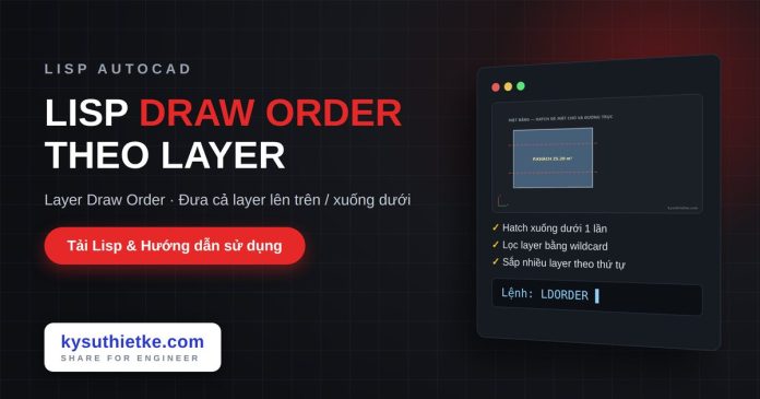 lisp sắp xếp thứ tự hiển thị theo layer trong AutoCAD lisp sắp xếp thứ tự hiển thị theo layer trong AutoCAD