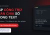 Lisp cộng trừ nhân chia số ghi trên text trong AutoCAD – Text Calculator lisp cộng trừ nhân chia số ghi trên text trong AutoCAD