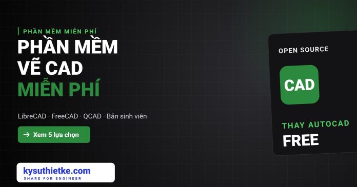 phần mềm vẽ CAD miễn phí phần mềm vẽ CAD miễn phí